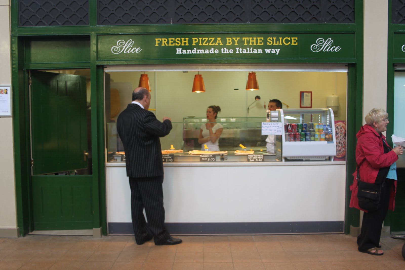 Grainger Market The pizza that sells like hot cakes