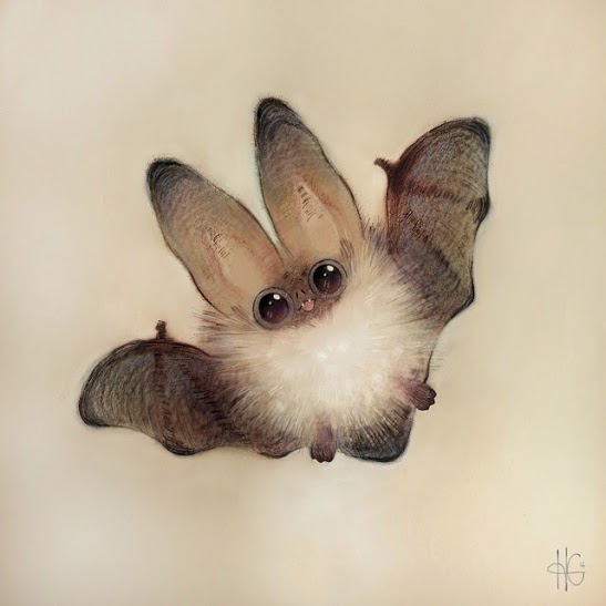 Amazing Creativity What a Cute little bat, this is really an amazing.