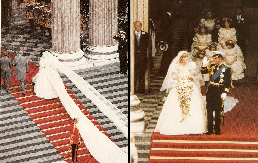July 29 1981 saw Lady Diana Spencer marry HRH Prince Charles 
