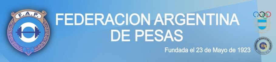 FEDERACION ARGENTINA DE PESAS