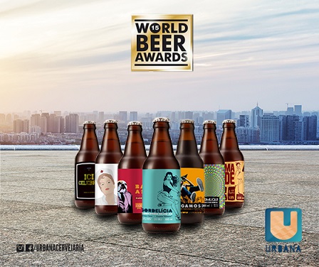 Cervejaria Urbana Cervejaria Urbana leva cinco medalhas no World Beer Awards 2015