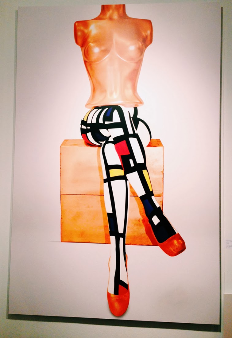 Hommage a Mondrian by Nicole Furman Miami Art Basel 2013