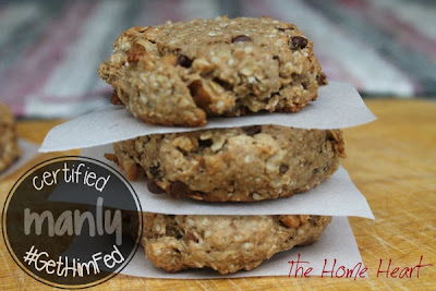 Breakfast Cookies for #GetHimFed from The Home Heart on www.anyonita-nibbles.com