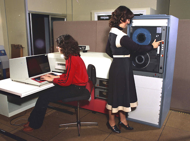 Modern Office of the 70's & 80's ~ vintage everyday