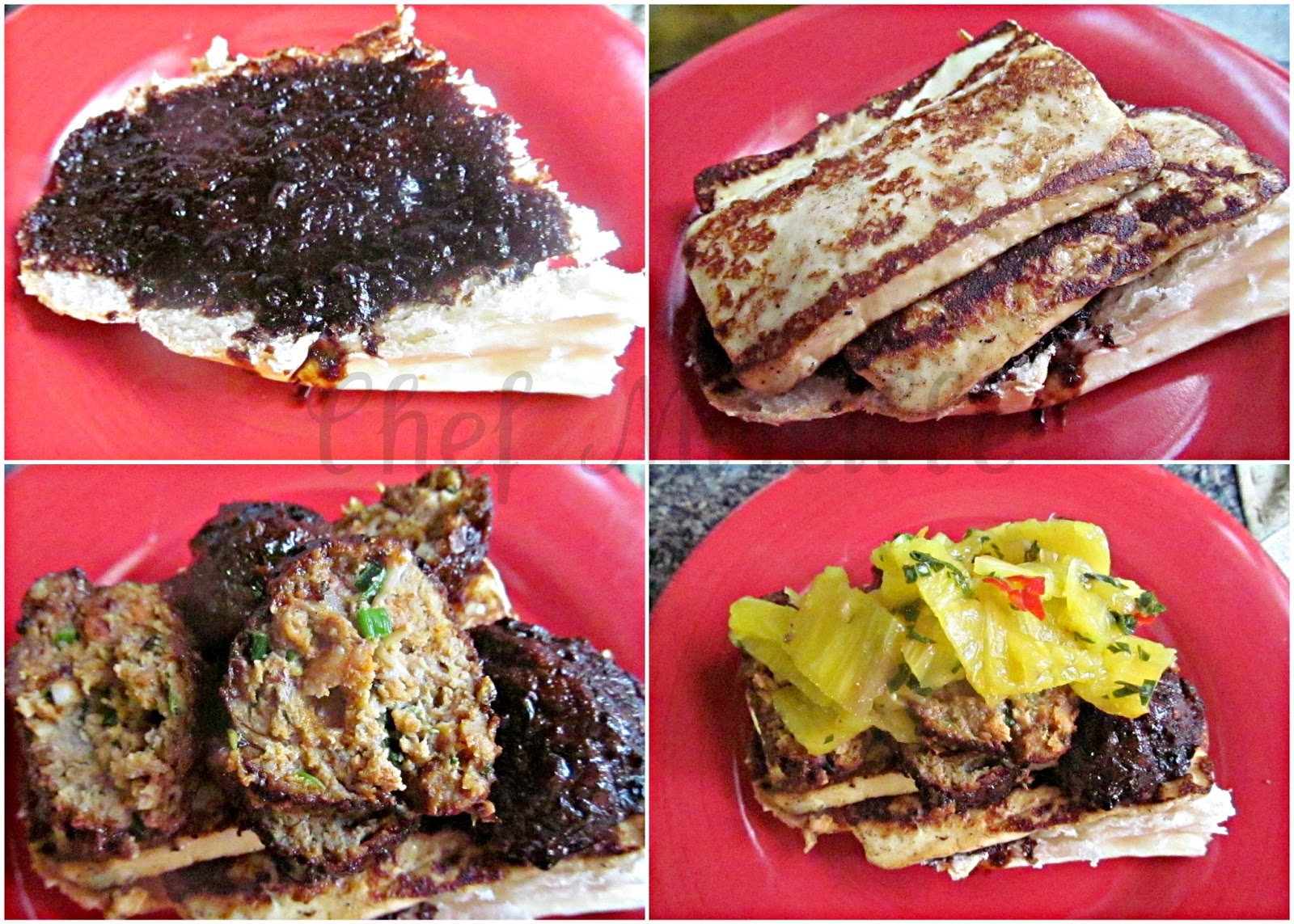 Filipino Meatball Sandwich The Schizo Chef