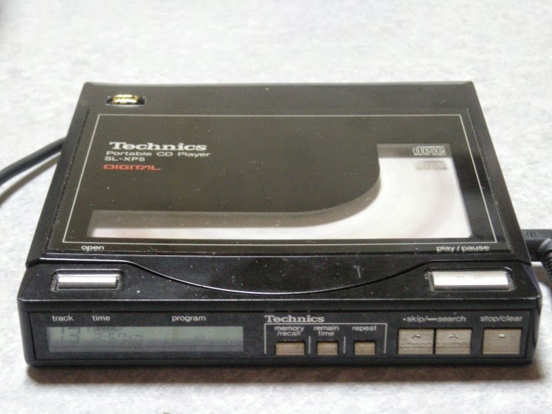 みはの徒然ブログ: Technics Portable CD Player SL-XP5