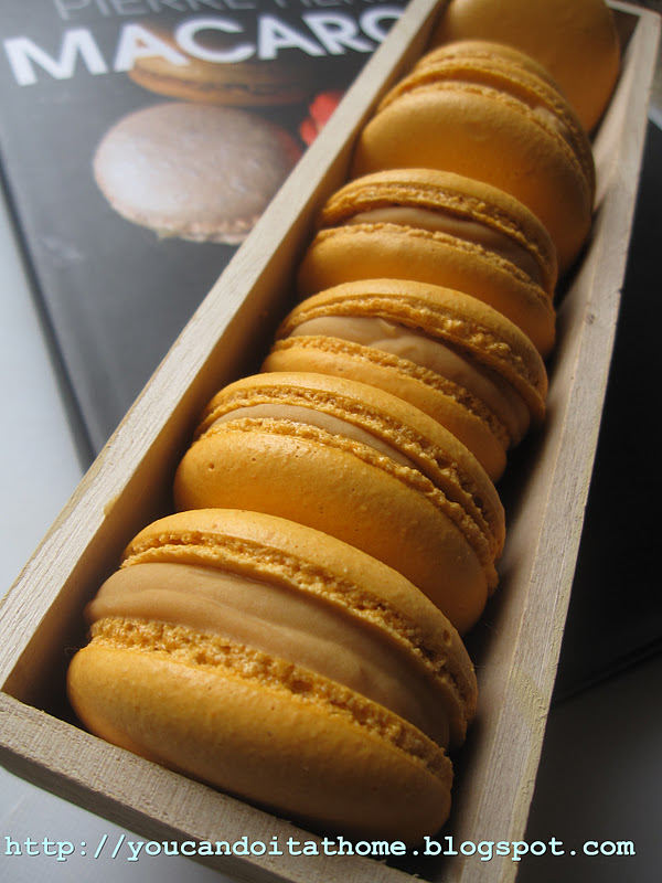 You can do it... at home! Salted Caramel Macarons Me against Ladurée