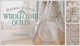 machine quilting wholecloth quilts