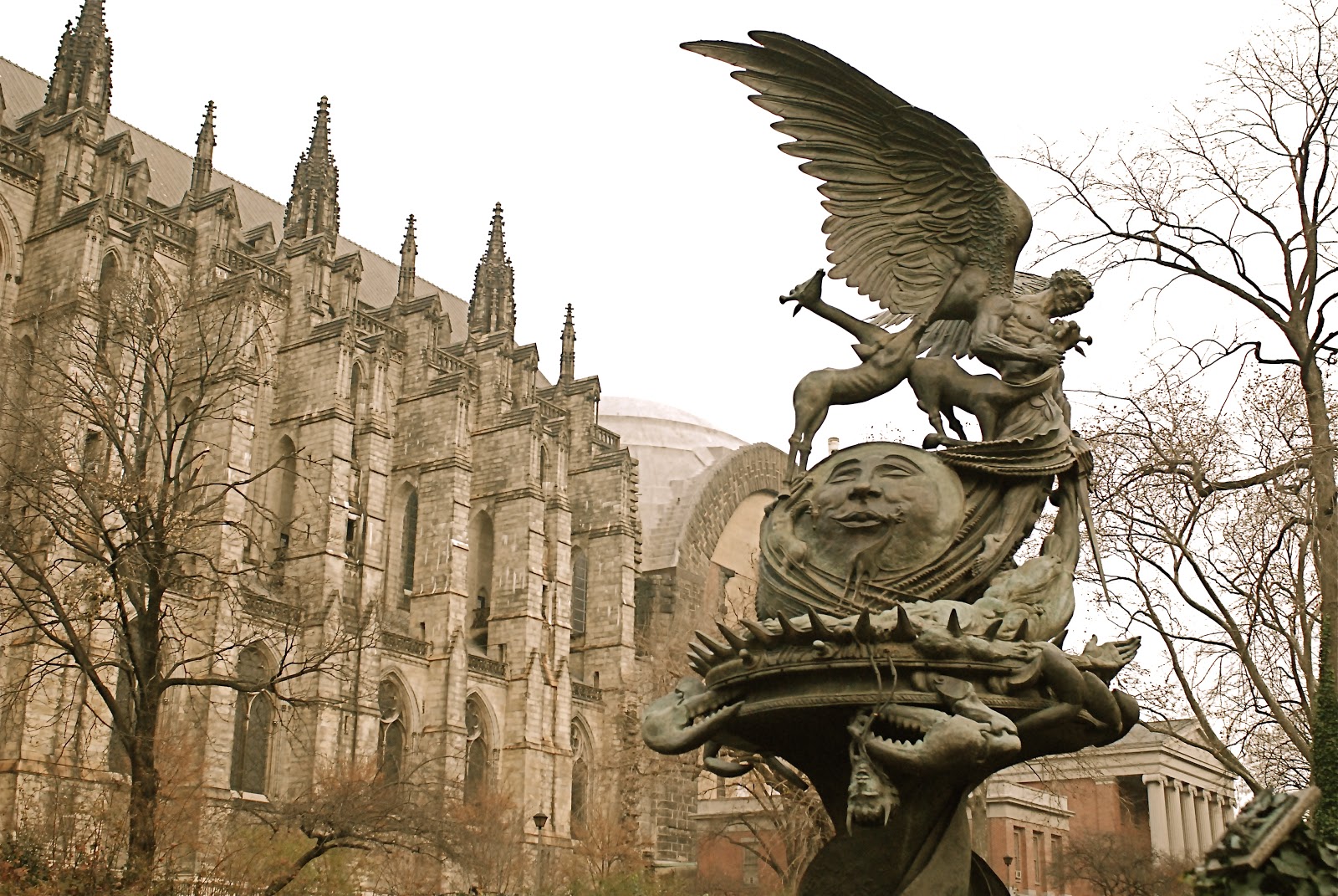 NYC ♥ NYC Children's Sculpture Garden and the Fountain of Peace