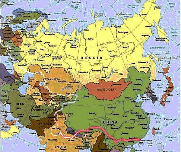 Russia And Northern Eurasia Map Russia And Northern Eurasia Map