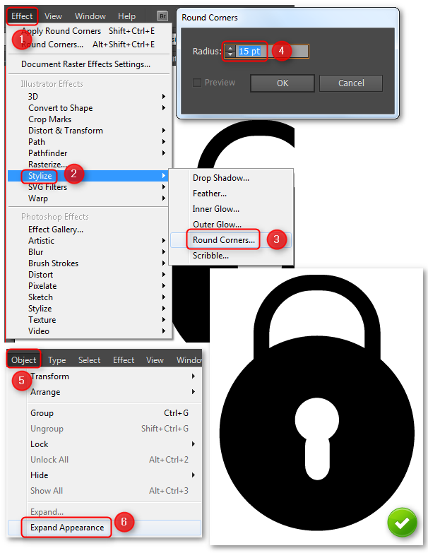 How to create a gold 3d padlock illustration in Adobe Illustrator How to create a gold 3d padlock illustration in Adobe Illustrator