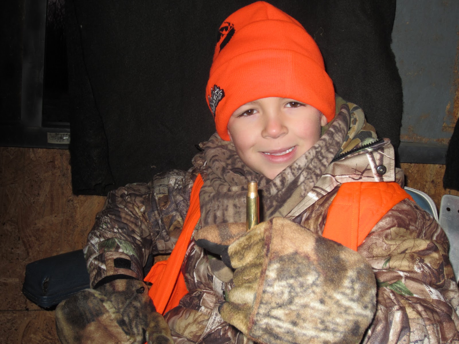 MinnyMO Hunting 2012 MO Youth Hunt....Logan's 1st Deer hunt