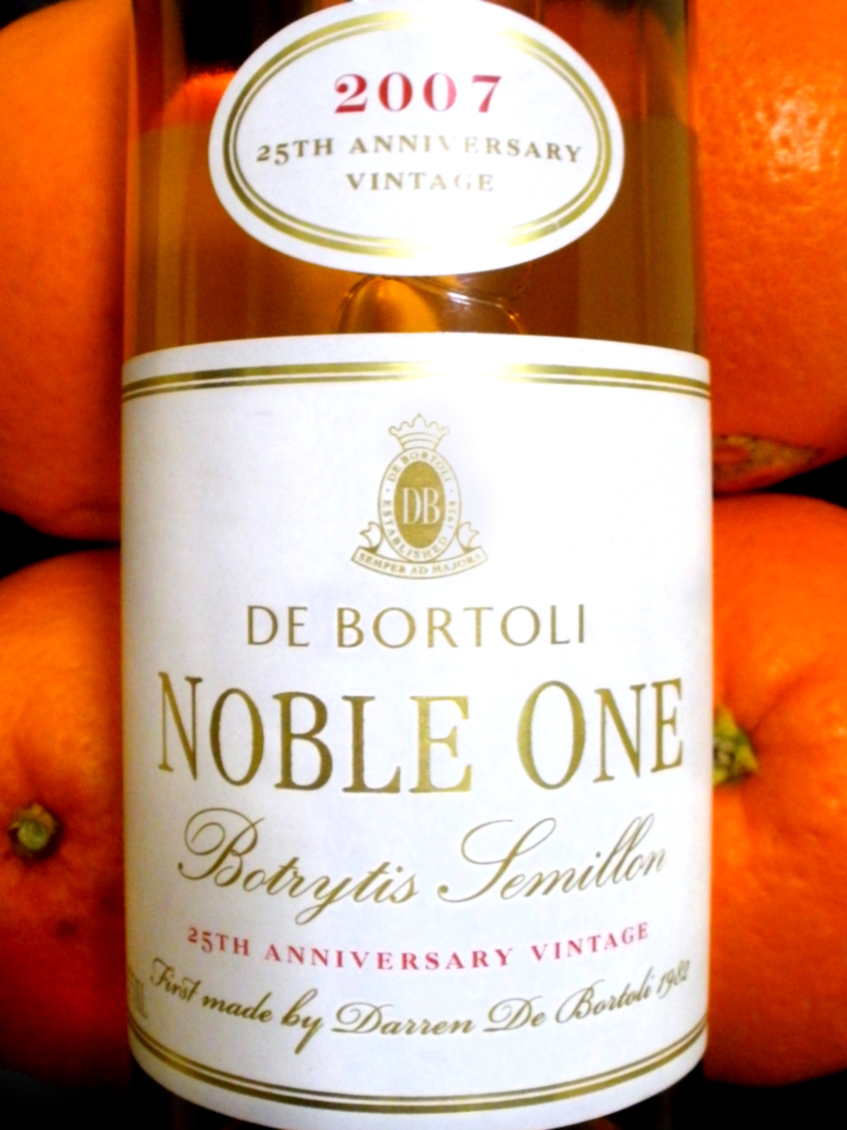 Australian Wine Journal DE BORTOLI NOBLE ONE BOTRYTIS SEMILLON 2007