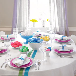 Table Decoration on Quick Easter Table Decoration And Centerpieces