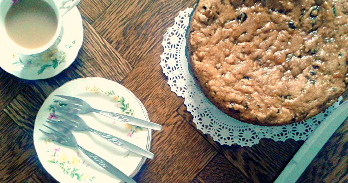 I'd Much Rather Bake Than... Vinegar Cake A Vintage Fruit Cake Recipe