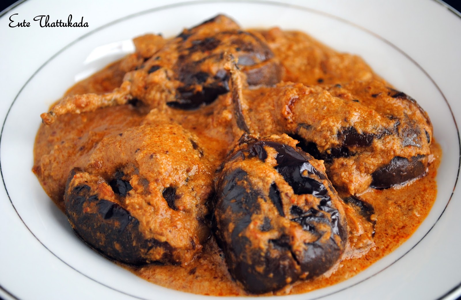 Ente Thattukada Stuffed Brinjal/Eggplant Curry Andhra Style