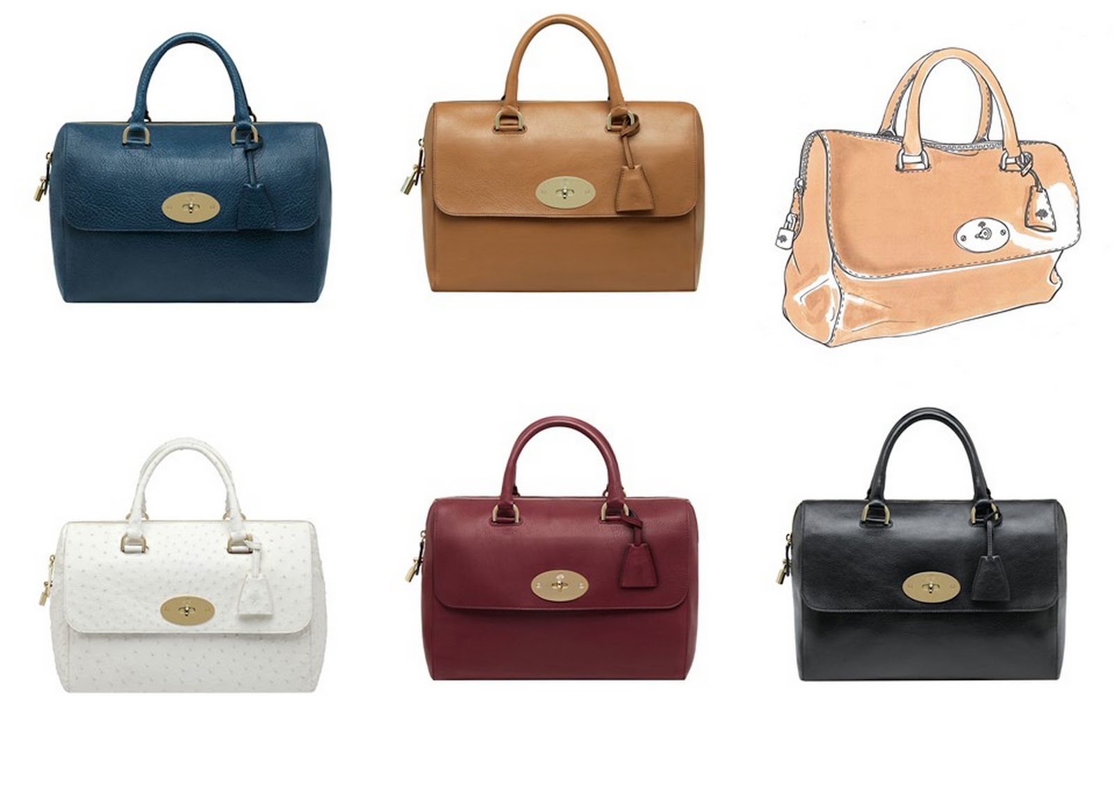 mulberry del rey handbag