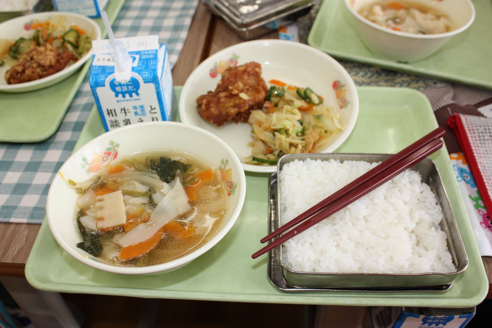From Sunflowers To Sakura Kyuushoku School Lunch
