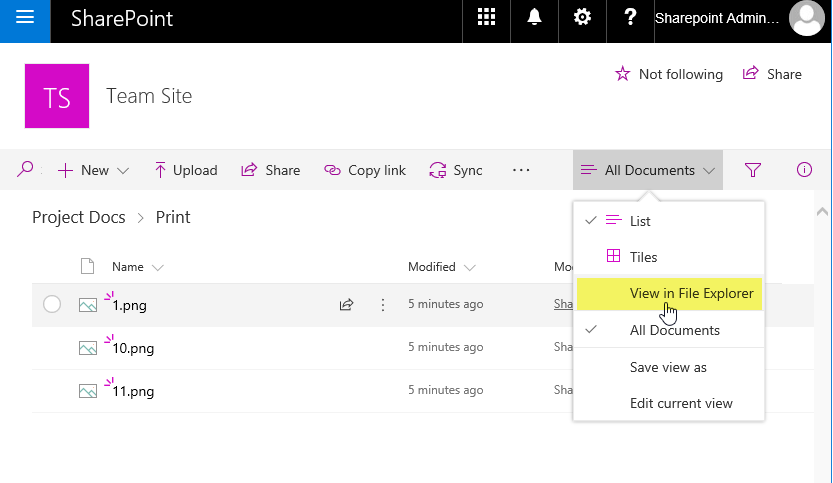 explorer view in sharepoint online explorer view in sharepoint online