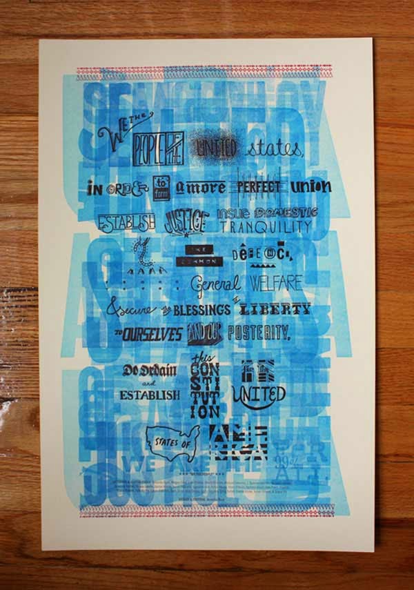 letterpress posters