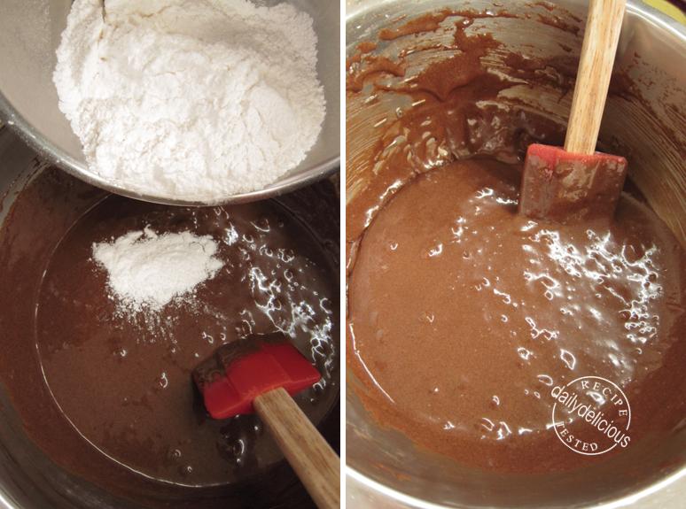 dailydelicious Chocolate Glaze Cocoa Brownies Special gift from my heart!