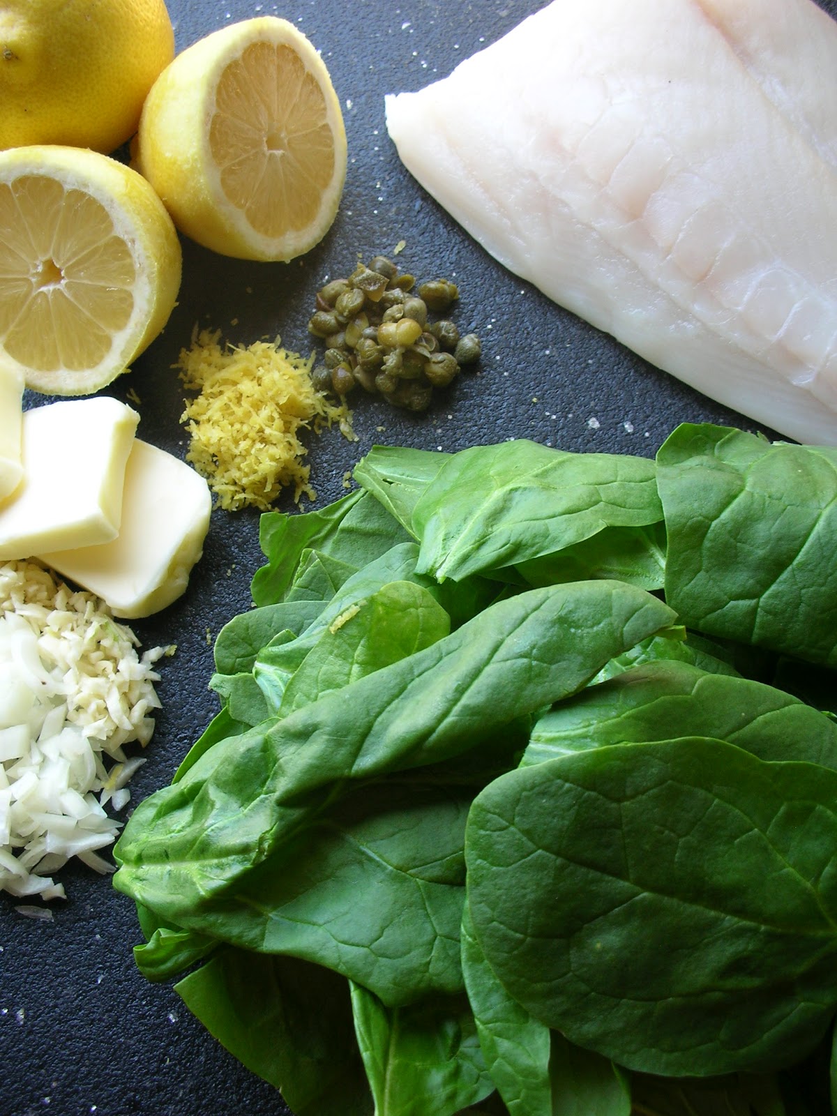 Basil PanSautéed Halibut with LemonCaper Sauce