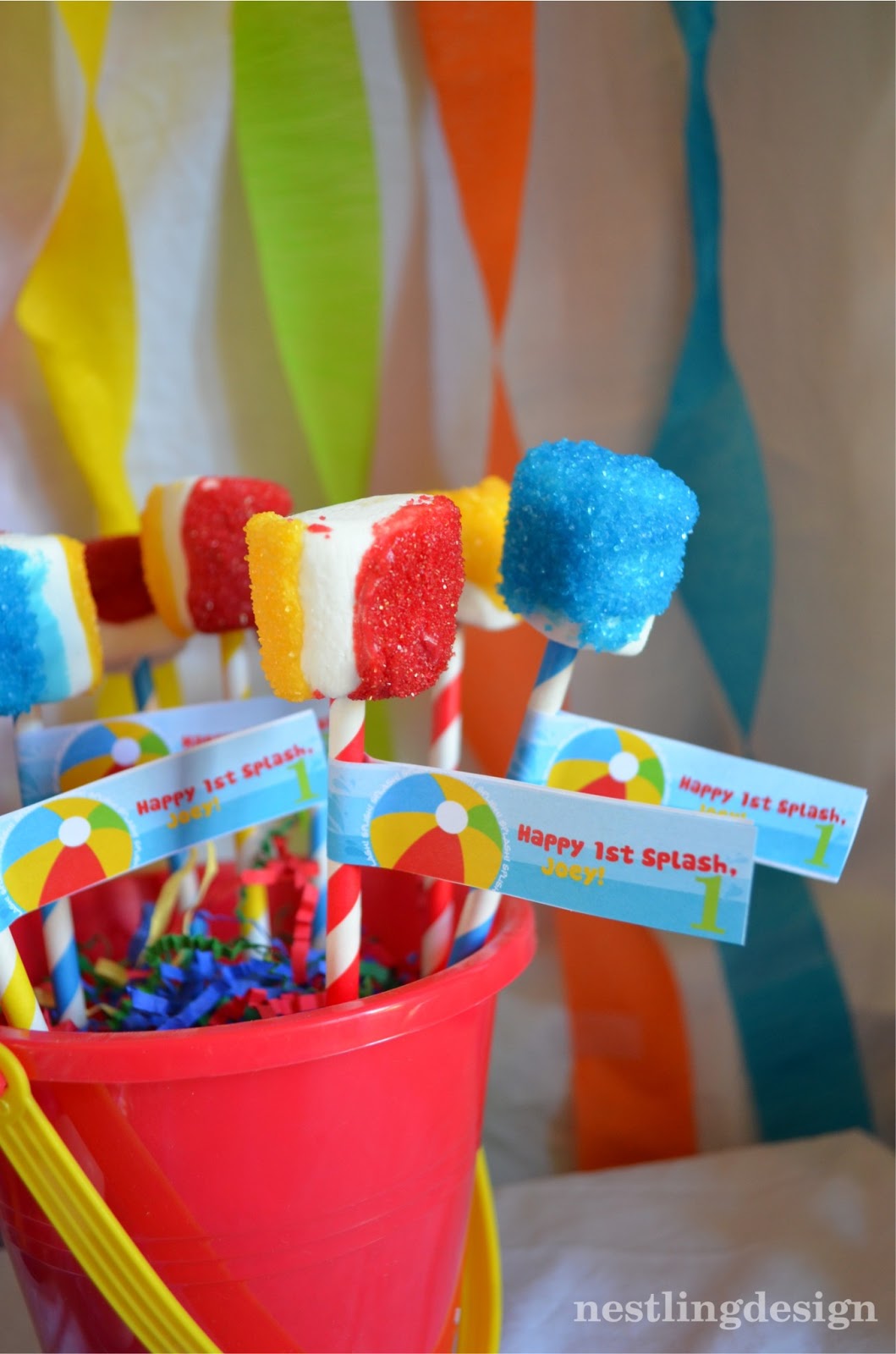 Nestling Beach Ball Pool Party Reveal! {New to the Shop}