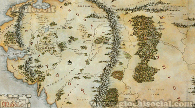 Mappa Terra di Mezzo lo Hobbit Mappa Terra di Mezzo su Facebook