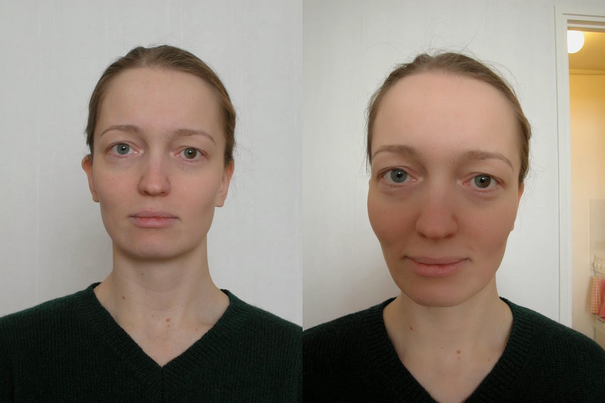 Desfoque com lentes não tão claras