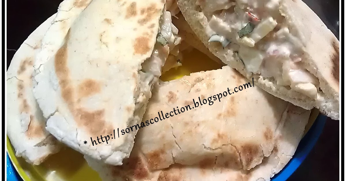 My Recipes: STUFFED PITA BREAD