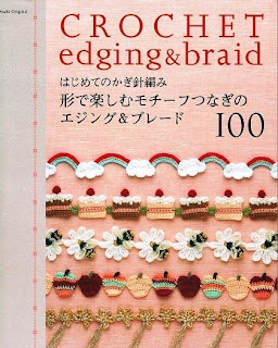 Revista Crochet Japonesa barrados e acabamentosRevista Crochet Japonesa barrados e acabamentos