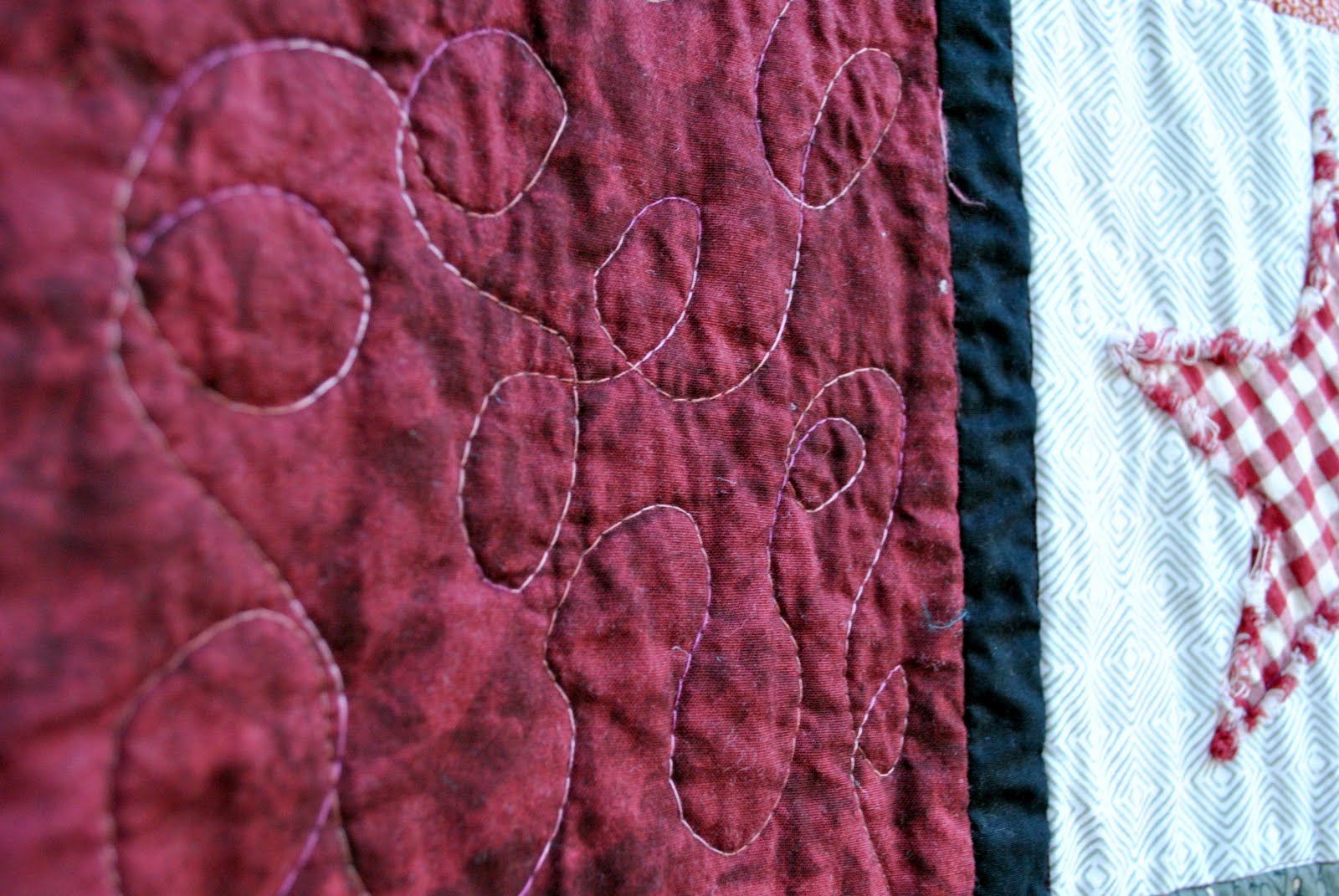 Katie's Aggie quilt Create or go crazy!