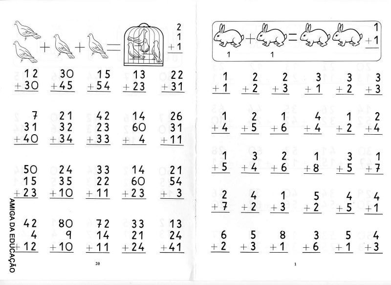 Atividades de matemática para 3º ano