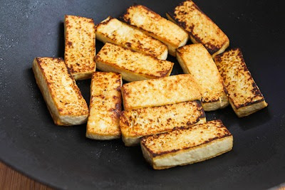 Spicy Peanut Butter Tofu from KalynsKitchen.com