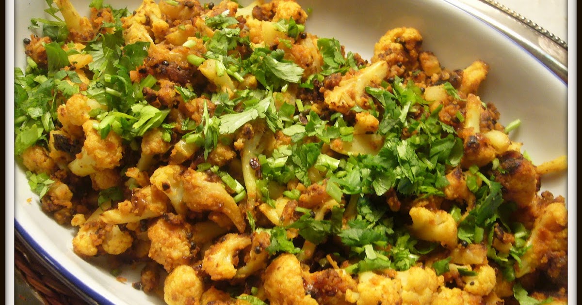 Cauliflower with chickpea flour (zunka)