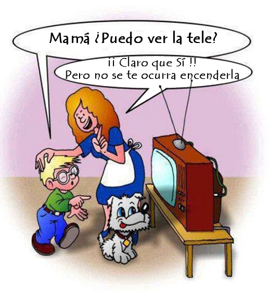 HUMOR casi INTELIGENTE: Ver la televisión