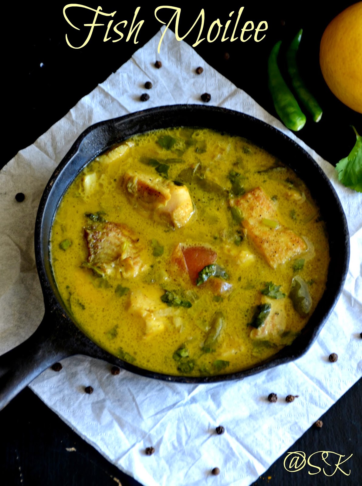 Savitha's Kitchen Fish Moilee Kerala Fish Stew Step by Step
