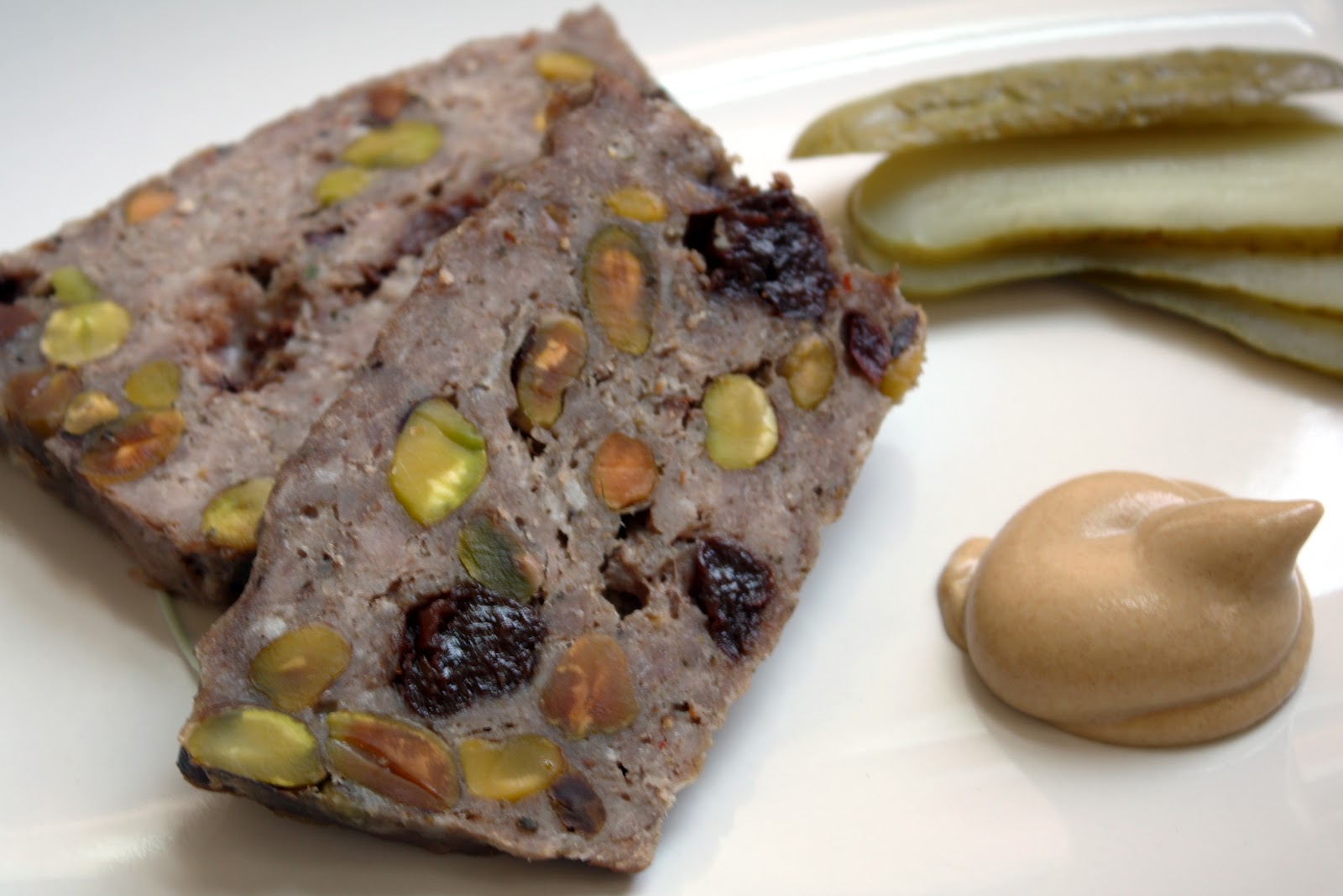 Eat...Think...Blog...Woman Pork Pate with Dried Cherries and Pistachios