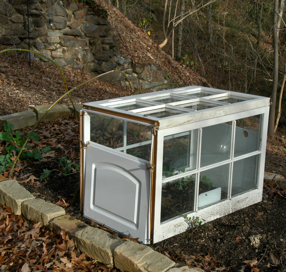 Natural Gardening Another window cold frame