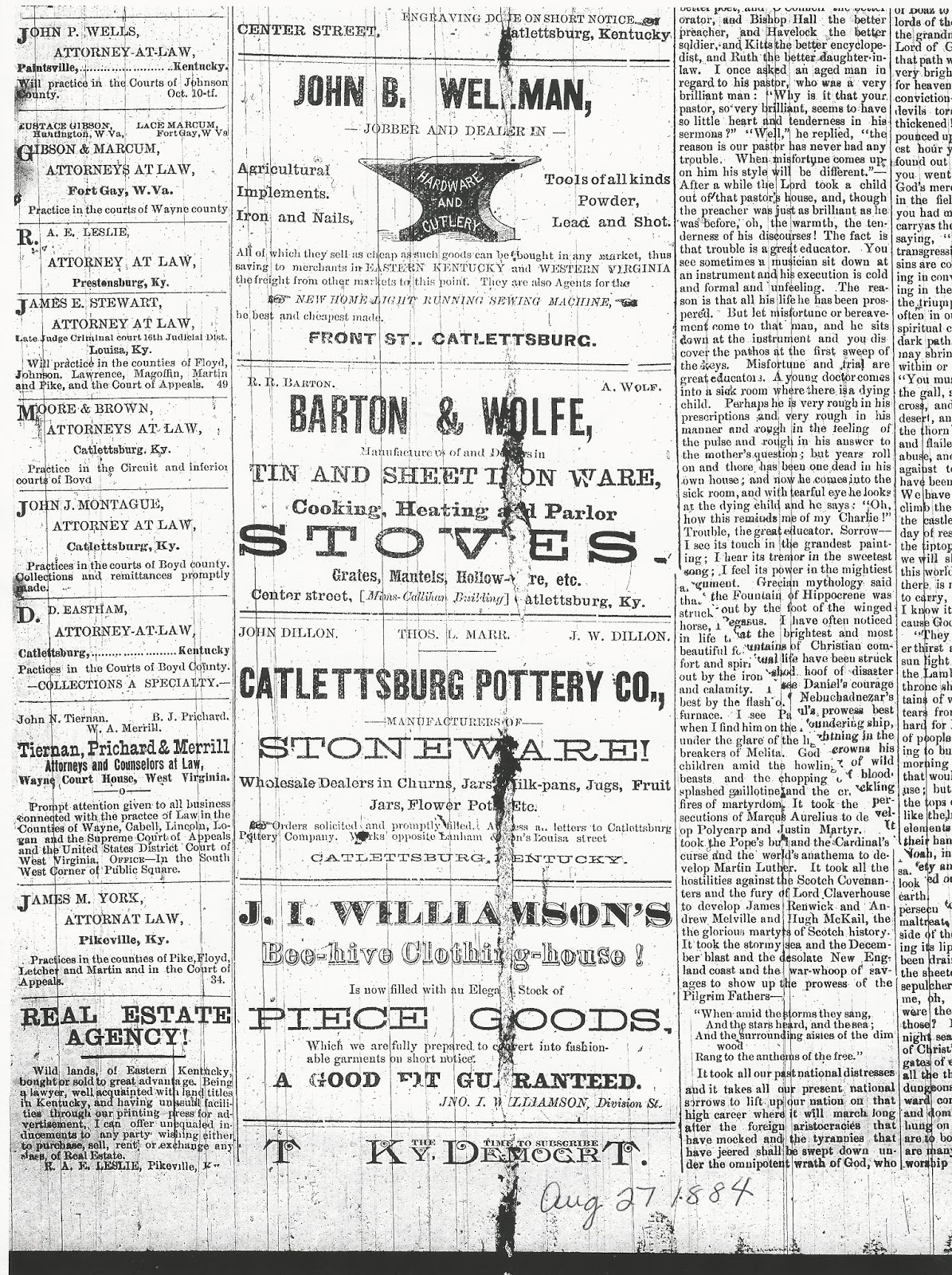 Genealogy Pilgrimage & Stories Along the Way Catlettsburg Pottery