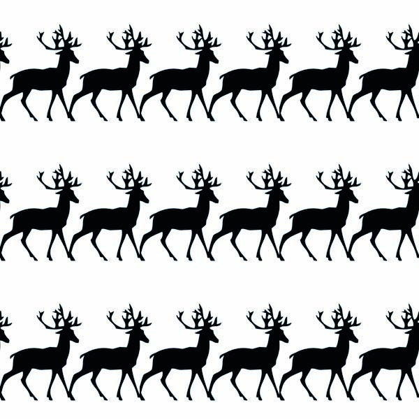 Free digital deer scrapbooking paper ausdruckbares Geschenkpapier