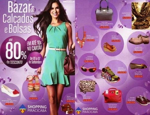 Shopping Piracicaba realiza bazar inédito de calçados e acessórios
