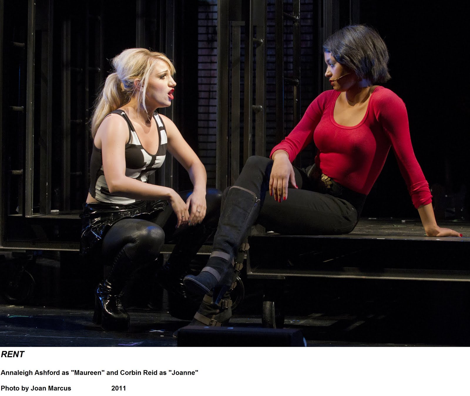Reflections in the Light Theater Review RENT
