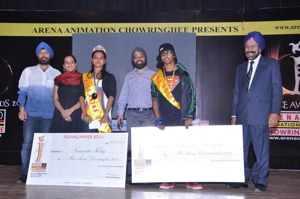 Arena Animation - Chowringhee: Arena Chowringhee's Annual Fest Interface  Awards 2011 held on 10th Dec'11