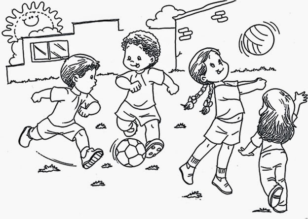 Jardin Escolar: Día del niño - Más Dibujos para colorear Jardin Escolar: Día del niño - Más Dibujos para colorear