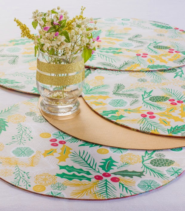 Molly Mell DIY Round Placemat Set
