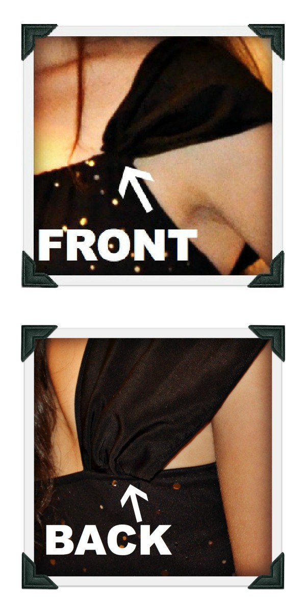 Blessed to be a Blessing Adding Cap Sleeves to a Spaghetti Strap Dress