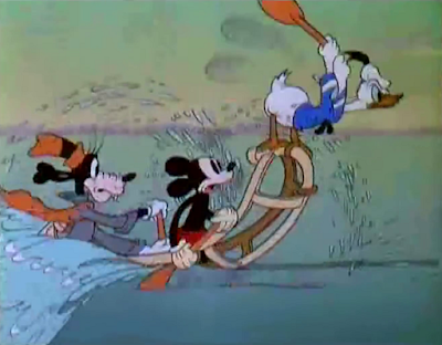 video game with goofy and donald duck