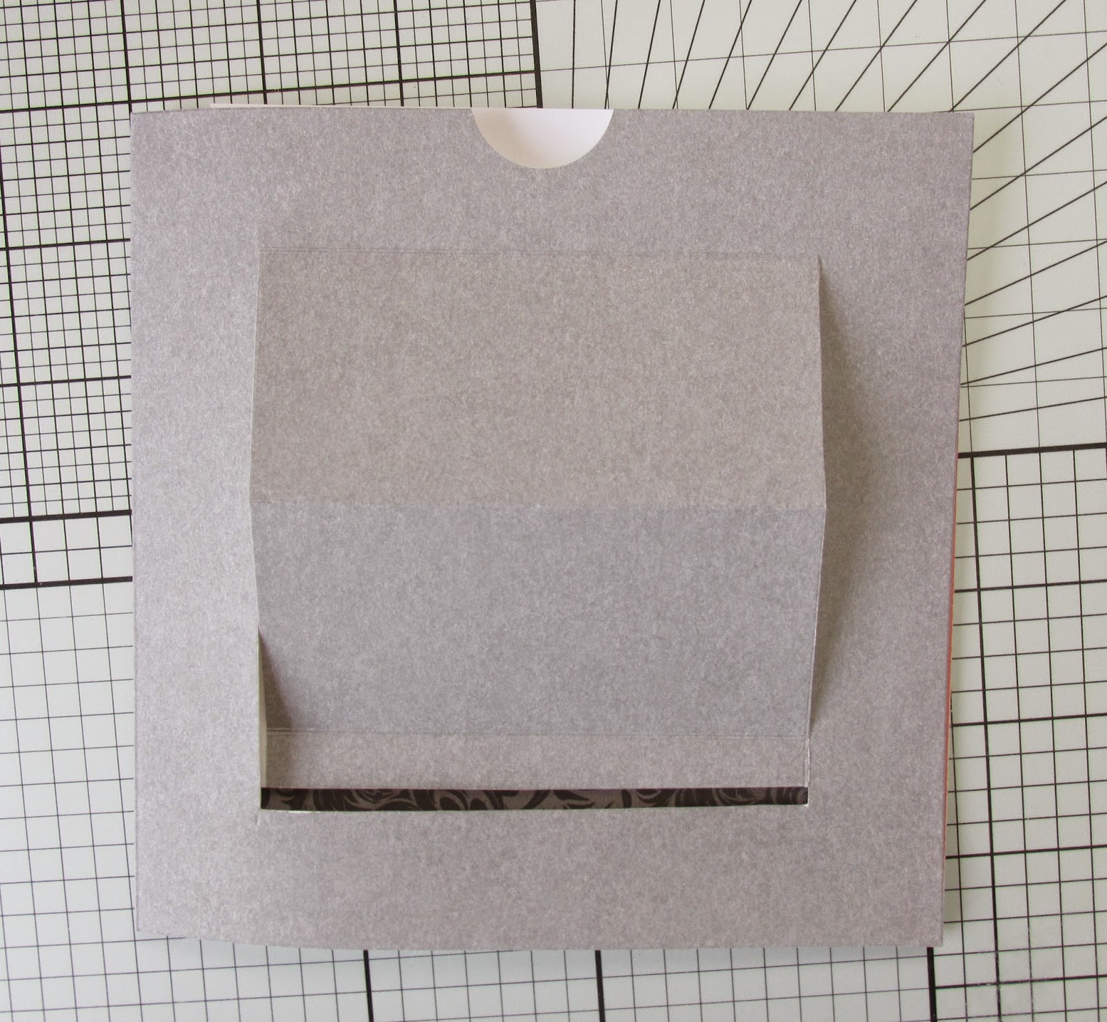 A Passion For Cards Trimcraft Back to Basics Monochrome slider card