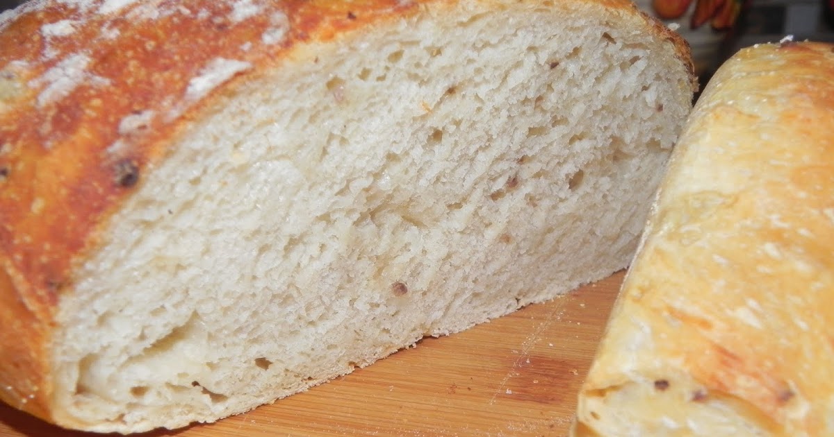 Farrah's Food Adventures Roasted Garlic Potato Bread